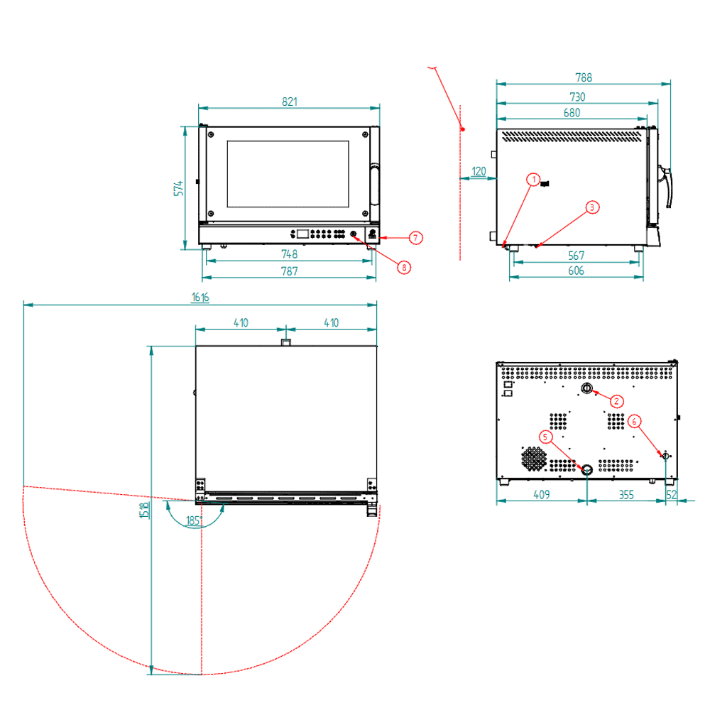 FM - HORNO CONVECCIÓN RXDL 604 PLUS V2.4