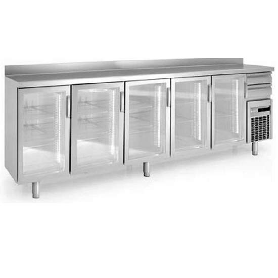 CORECO - MESA FRIA SNACK 5 PUERTAS FMRV-300 FONDO 600
