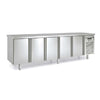 CORECO - MESA REFRIGERADA CENTRAL GN 1/1 MFCG-300 - FONDO 700 - 5 PUERTAS