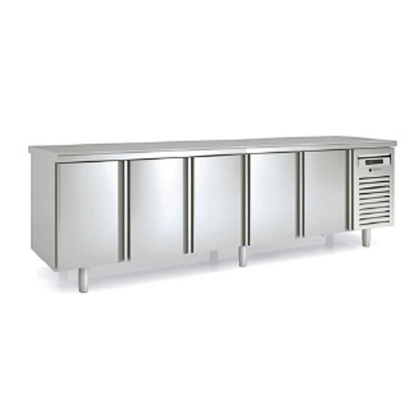 CORECO - MESA REFRIGERADA CENTRAL GN 1/1 MFCG-300 - FONDO 700 - 5 PUERTAS
