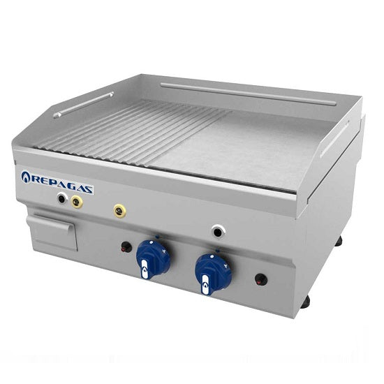 REPAGAS - PLANCHA SERIE 550 SNACK PG-650-LR GAS