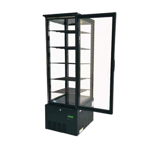 SUDIMP-EXPOSITOR VERTICAL DE REFRIGERACIÓN 4 CARAS CRISTAL SGDSC-278B