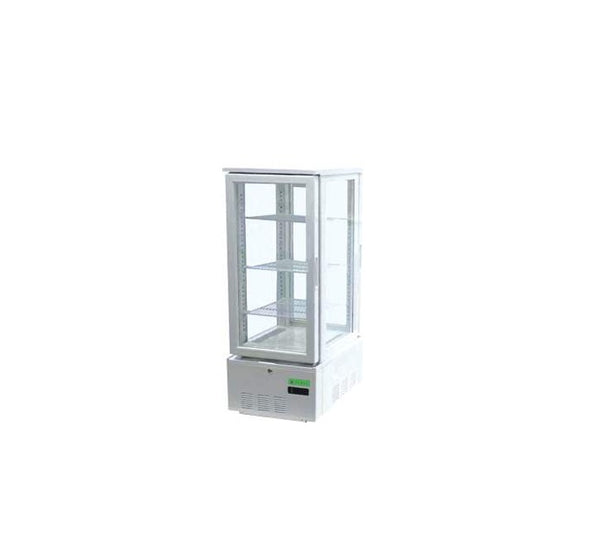 SUDIMP-EXPOSITOR VERTICAL DE REFRIGERACIÓN 4 CARAS CRISTAL SGDSC-78W