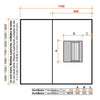 ALTEX - CAMPANA DE PARED BASIC MONOBLOC 110