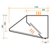 ALTEX - CAMPANA DE PARED BASIC 135