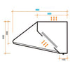 ALTEX - CAMPANA DE PARED BASIC 90