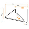 ALTEX - CAMPANA DE PARED BASIC 75