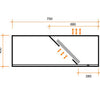 ALTEX - CAMPANA DE PARED ECO R 75