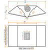 ALTEX - CAMPANA CENTRAL BASIC MONOBLOC 140
