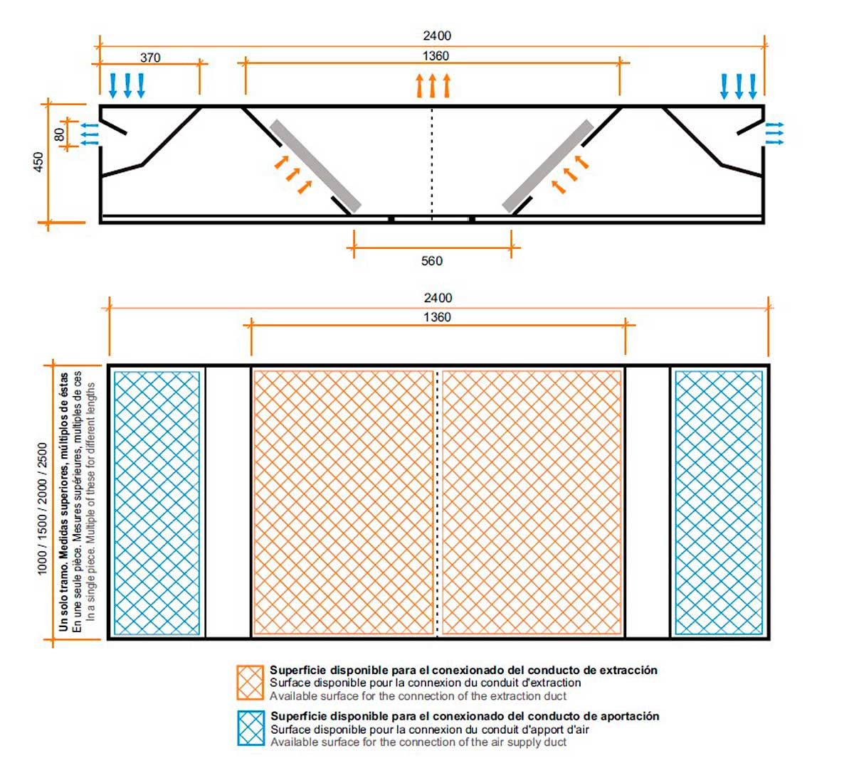 ALTEX - CAMPANA CENTRAL ECO R COMPENSADA