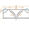 ALTEX - CAMPANA CENTRAL REVERSIBLE COMPENSADA 230