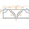ALTEX - CAMPANA CENTRAL REVERSIBLE COMPENSADA 280