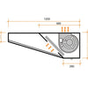 ALTEX - CAMPANA DE PARED ECO PLUS MONOBLOC 120