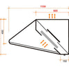 ALTEX - CAMPANA DE PARED PLEIN 110