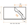 ALTEX - CAMPANA DE PARED REVERSIBLE 120