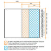 ALTEX - CAMPANA DE PARED REVERSIBLE COMPENSADA 100