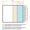 ALTEX - CAMPANA DE PARED REVERSIBLE COMPENSADA 120