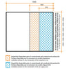 ALTEX - CAMPANA DE PARED REVERSIBLE COMPENSADA 150