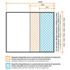 ALTEX - CAMPANA DE PARED REVERSIBLE COMPENSADA 200