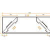 ALTEX - CAMPANA CENTRAL REVERSIBLE DOBLE COLECTOR 280