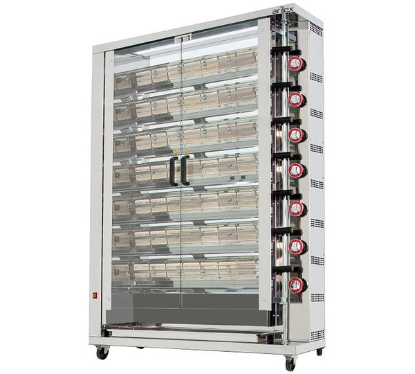 ARILEX - ASADOR VERTICAL DE 7 ESPADAS 7ASGP - GAS