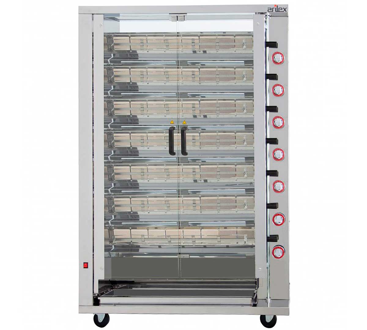 ARILEX - ASADOR VERTICAL DE 7 ESPADAS 7ASGP - GAS
