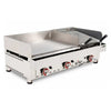ARILEX - FRY TOP ACERO RECTIFICADO CON BARBACOA DE PIEDRA VOLCÁNICA 100FRYGRBN