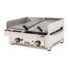 ARILEX - FRY TOP ACERO RECTIFICADO CON BARBACOA DE PIEDRA VOLCÁNICA 70FRYGRBN
