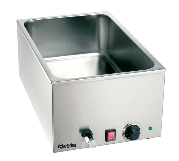 BARTSCHER - BAÑO MARÍA GRIFO - CAPACIDAD 1 GN 1/1 - CUBETA MÁX. 15CM