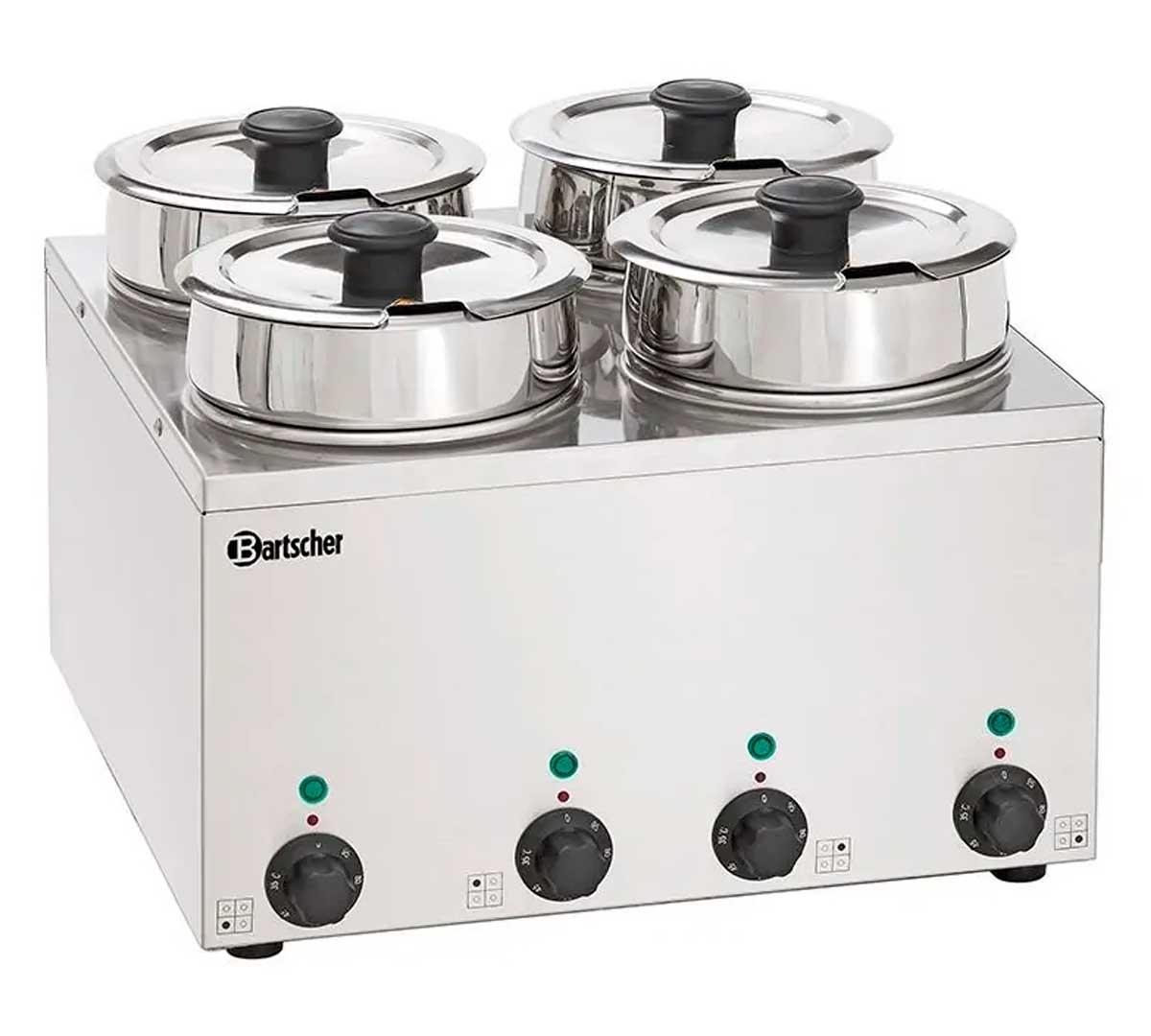 BARTSCHER - BAÑO MARÍA HOTPOT 4 OLLAS