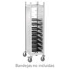 BARTSCHER - CARRO PORTA BANDEJAS AT1000-GN - 10 BANDEJAS