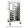 BARTSCHER - CARRO PORTA BANDEJAS TT1600 - 16 BANDEJAS