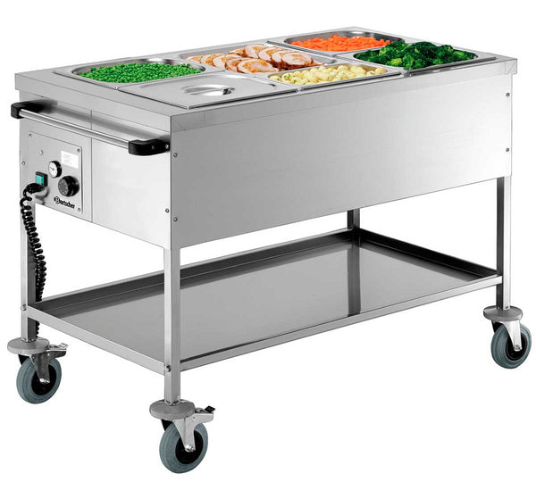 BARTSCHER - BAÑO MARÍA CALOR SECO - 3 CUBETAS GN 1/1