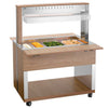 BARTSCHER - CARRO BUFFET BAÑO MARÍA 3 GN 1/1 - FONDO 125CM