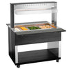 BARTSCHER - CARRO BUFFET BAÑO MARÍA 3 GN 1/1 - FONDO 125CM