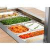 BARTSCHER - CARRO BUFFET BAÑO MARÍA 4 GN 1/1 - FONDO 125CM