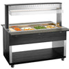 BARTSCHER - CARRO BUFFET BAÑO MARÍA 4 GN 1/1 - FONDO 125CM