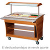 BARTSCHER - CARRO BUFFET BAÑO MARÍA 120x88x137CM
