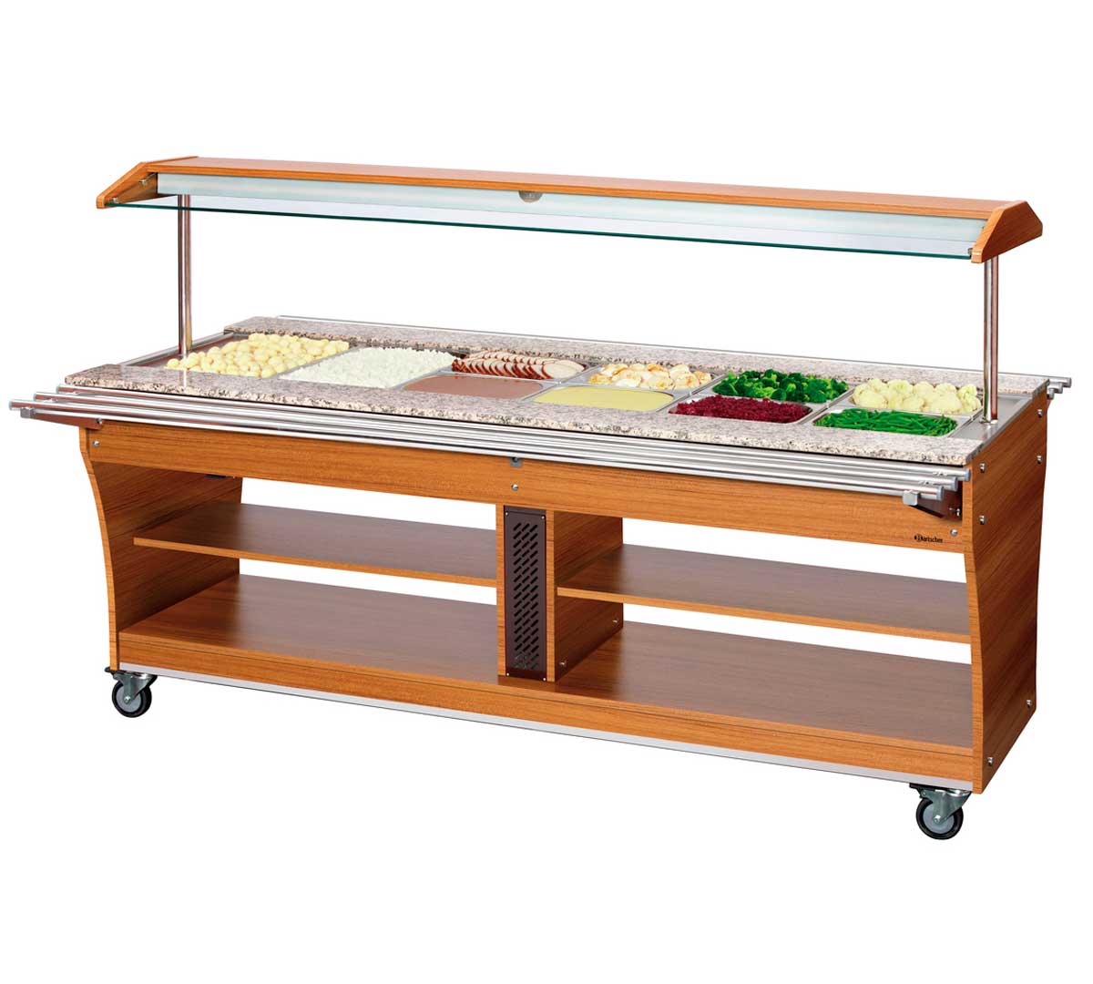 BARTSCHER - CARRO BUFFET BAÑO MARÍA 120x88x137CM