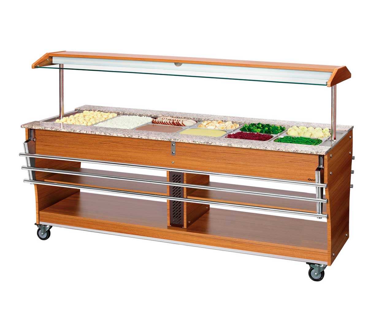 BARTSCHER - CARRO BUFFET BAÑO MARÍA 120x88x137CM