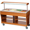 BARTSCHER - CARRO BUFFET BAÑO MARÍA 4 GN 1/1 - 149,5x88x137CM