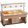 BARTSCHER - CARRO BUFFET KIDS PLACA CALIENTE