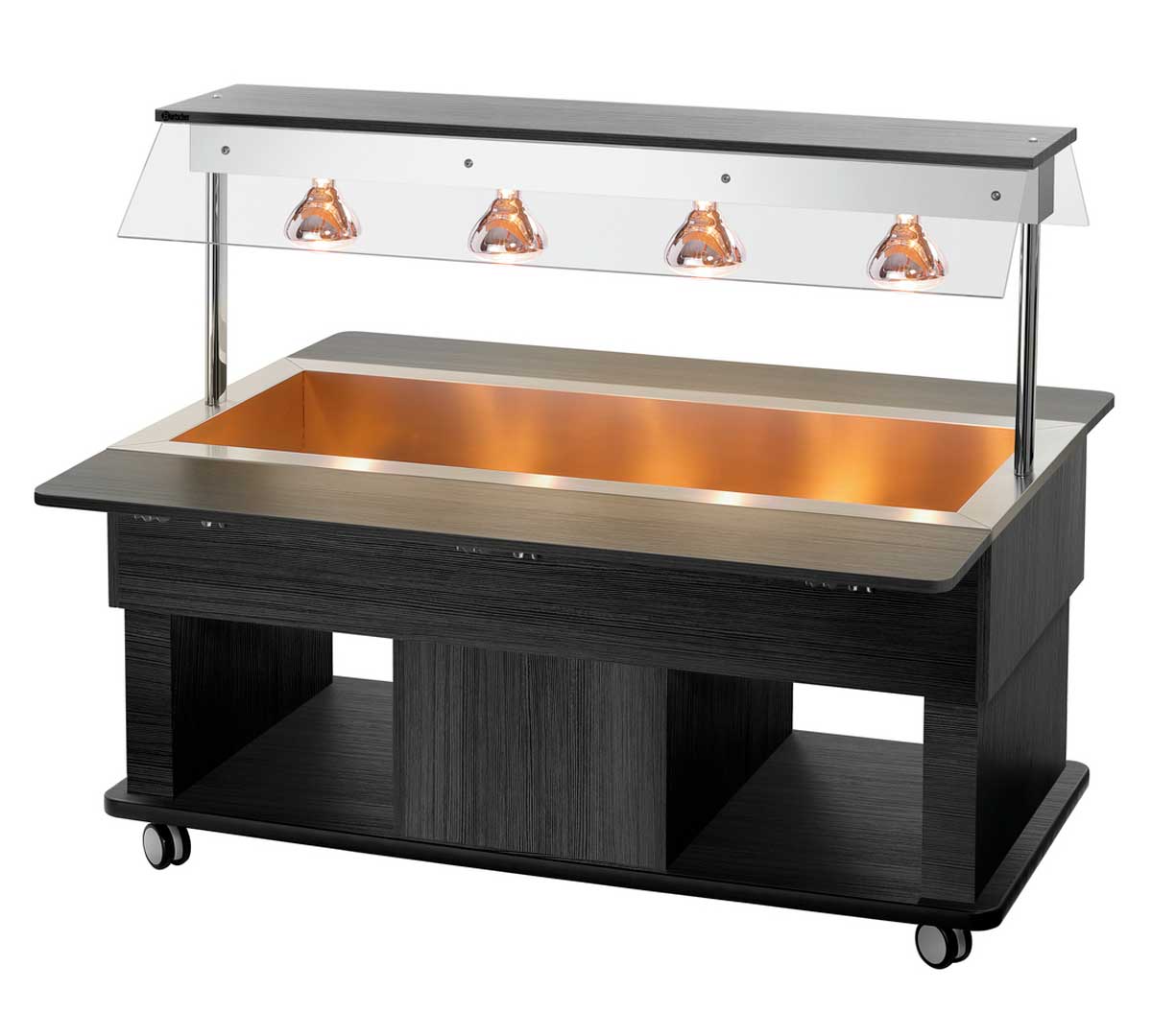 BARTSCHER - CARRO BUFFET KIDS PLACA CALIENTE