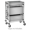 BARTSCHER - CARRO PARA CAJAS AK300 - 3 RANURAS DE INSERCIÓN