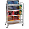 BARTSCHER - CARRO PARA CAJAS DE BEBIDA TGK400 - CAPACIDAD 7 CESTAS