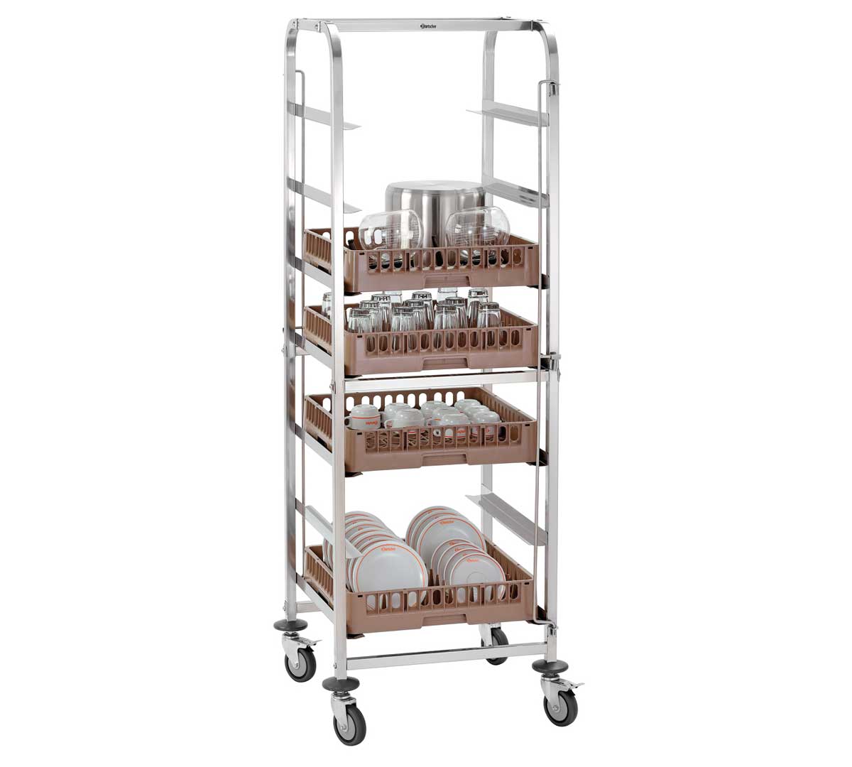 BARTSCHER - CARRO PARA CESTAS DE LAVADO ASP700 - 7 CESTAS