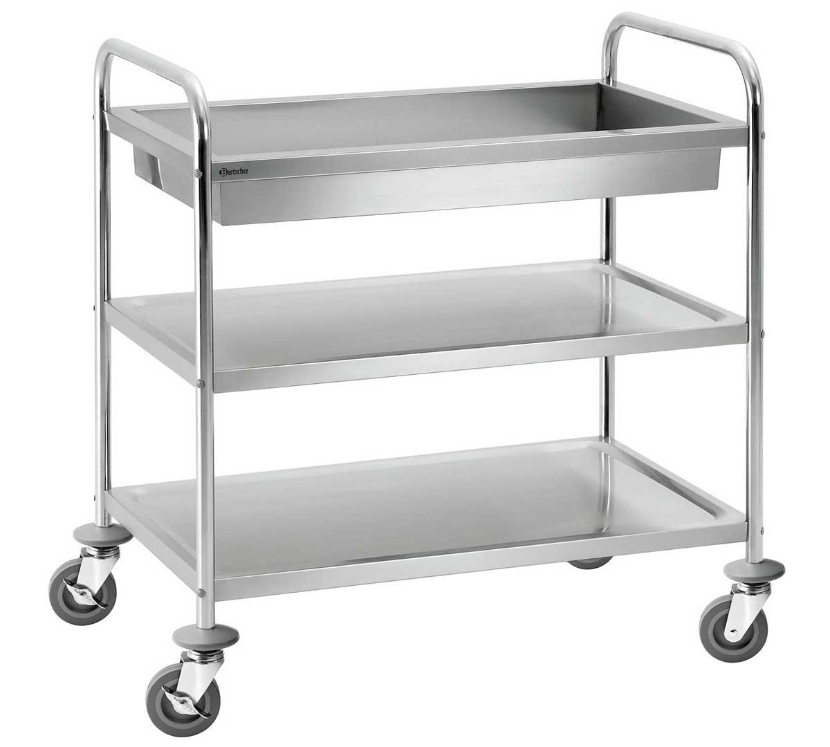 BARTSCHER - CARRO DE SERVICIO TS200-M1 - 3 ESTANTES