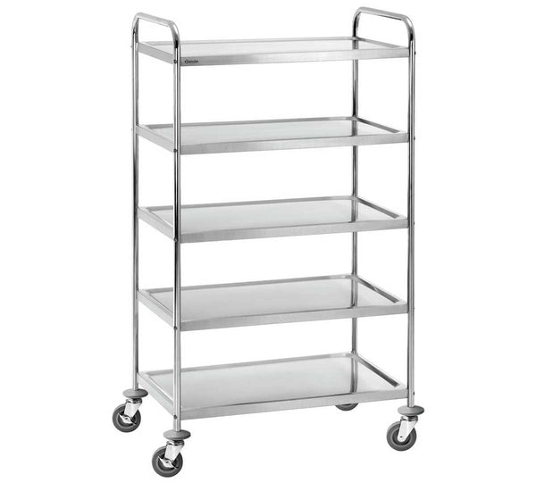 BARTSCHER - CARRO DE SERVICIO TS501 - 5 ESTANTES