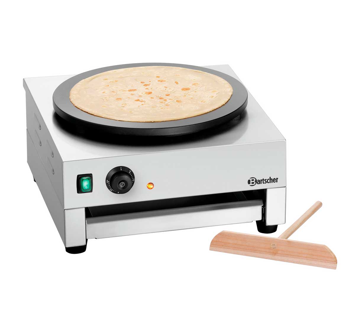 BARTSCHER - CREPERA 1CP400 ELÉCTRICA - INDIVIDUAL - DIÁMETRO 40CM