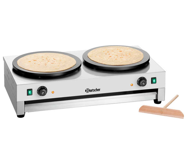 BARTSCHER - CREPERA 2CP400 ELÉCTRICA - DOBLE - DIÁMETRO 40CM